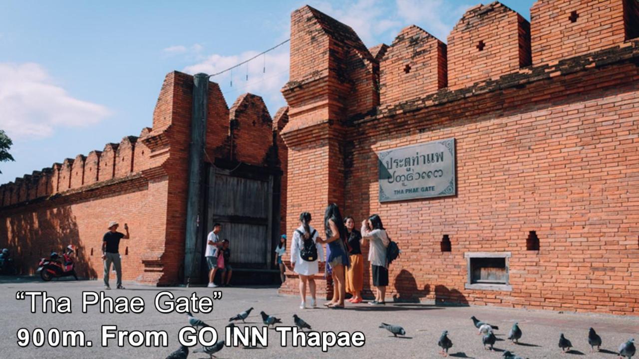 شيانغ ماي Go Inn Thapae - โก อินน์​ ท่าแพ المظهر الخارجي الصورة